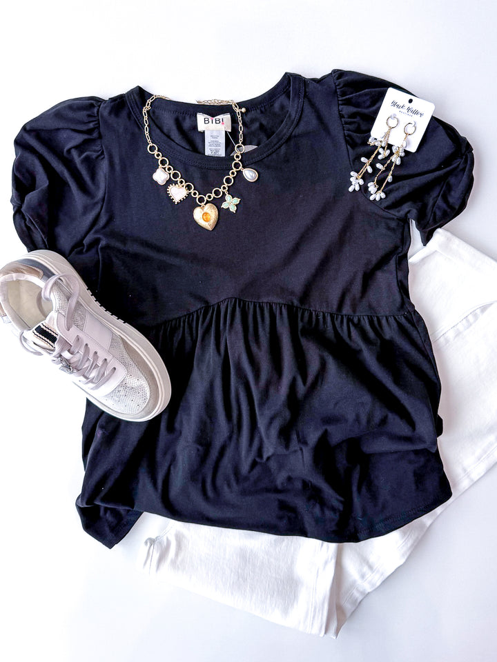 Weekend Ready Puff Sleeve Top