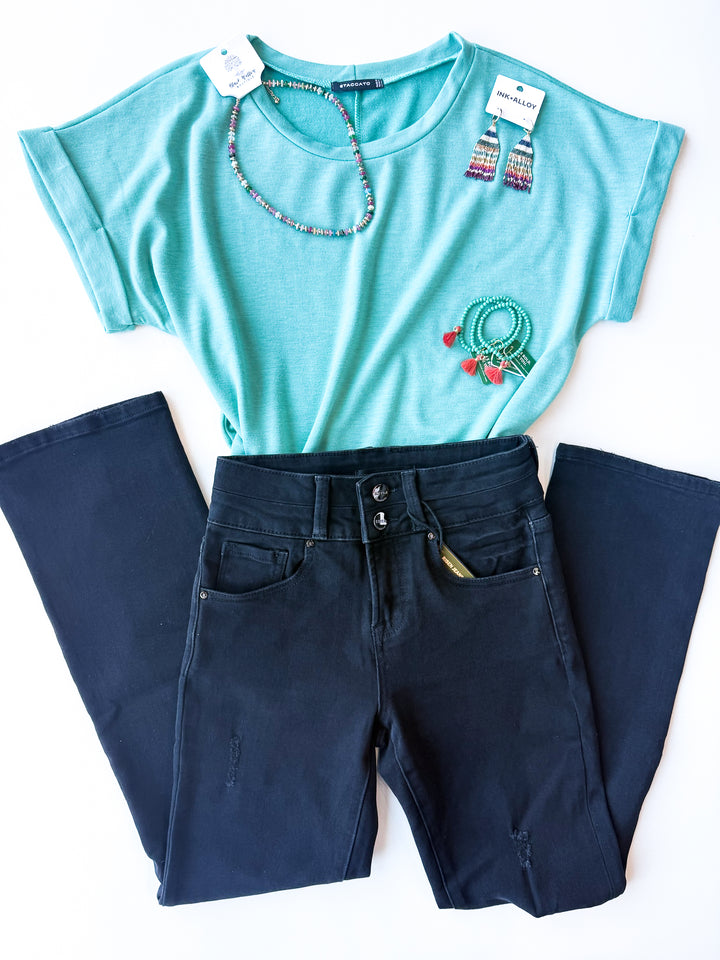Everyday Cuff Tee