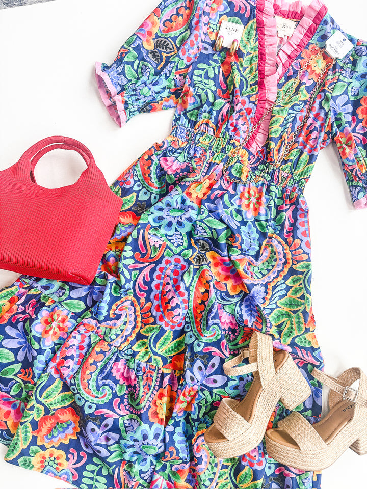 The Carmen Floral Midi