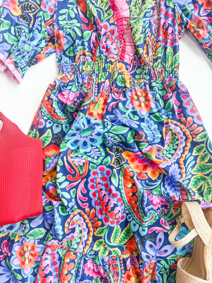 The Carmen Floral Midi