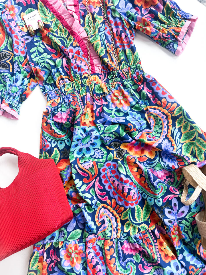 The Carmen Floral Midi
