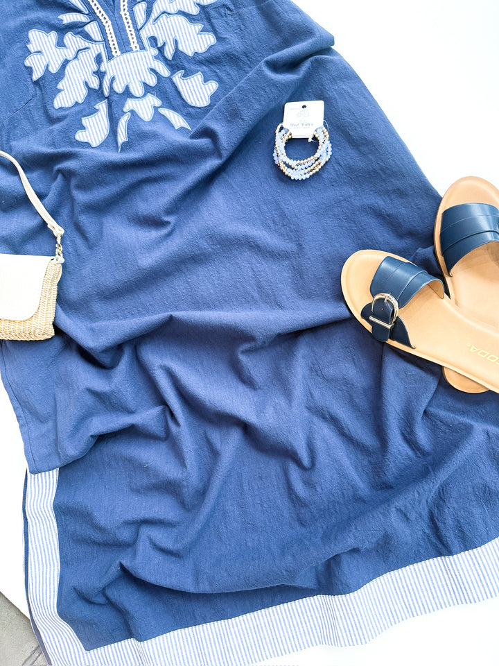 Coastal Charm Midi Dress