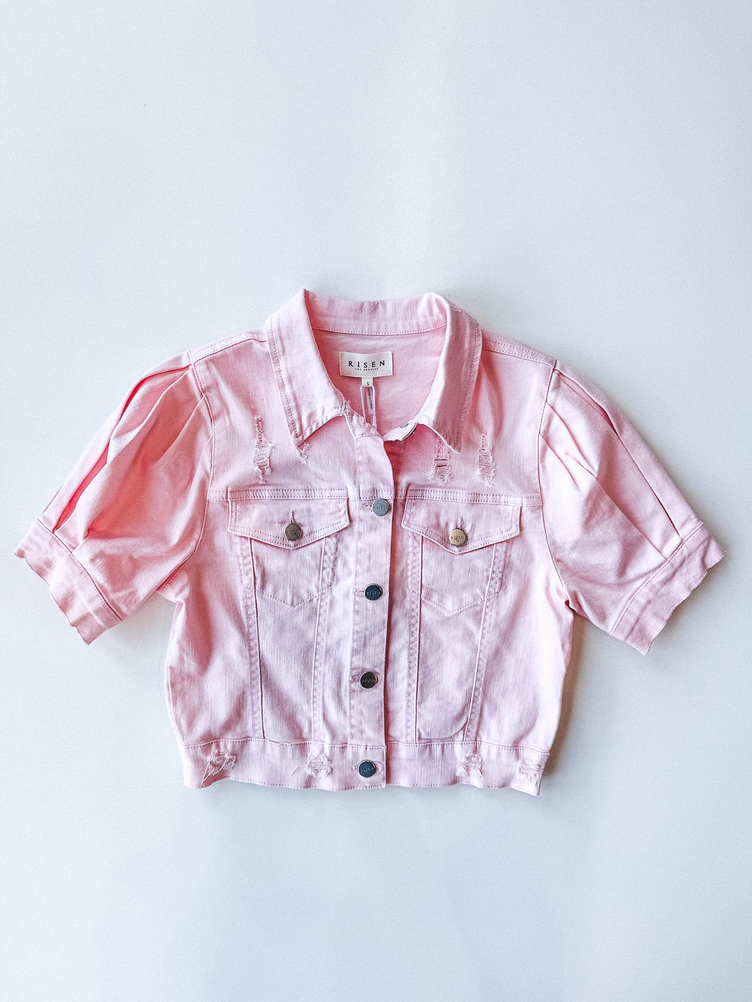 Pink Emma Crop Jacket