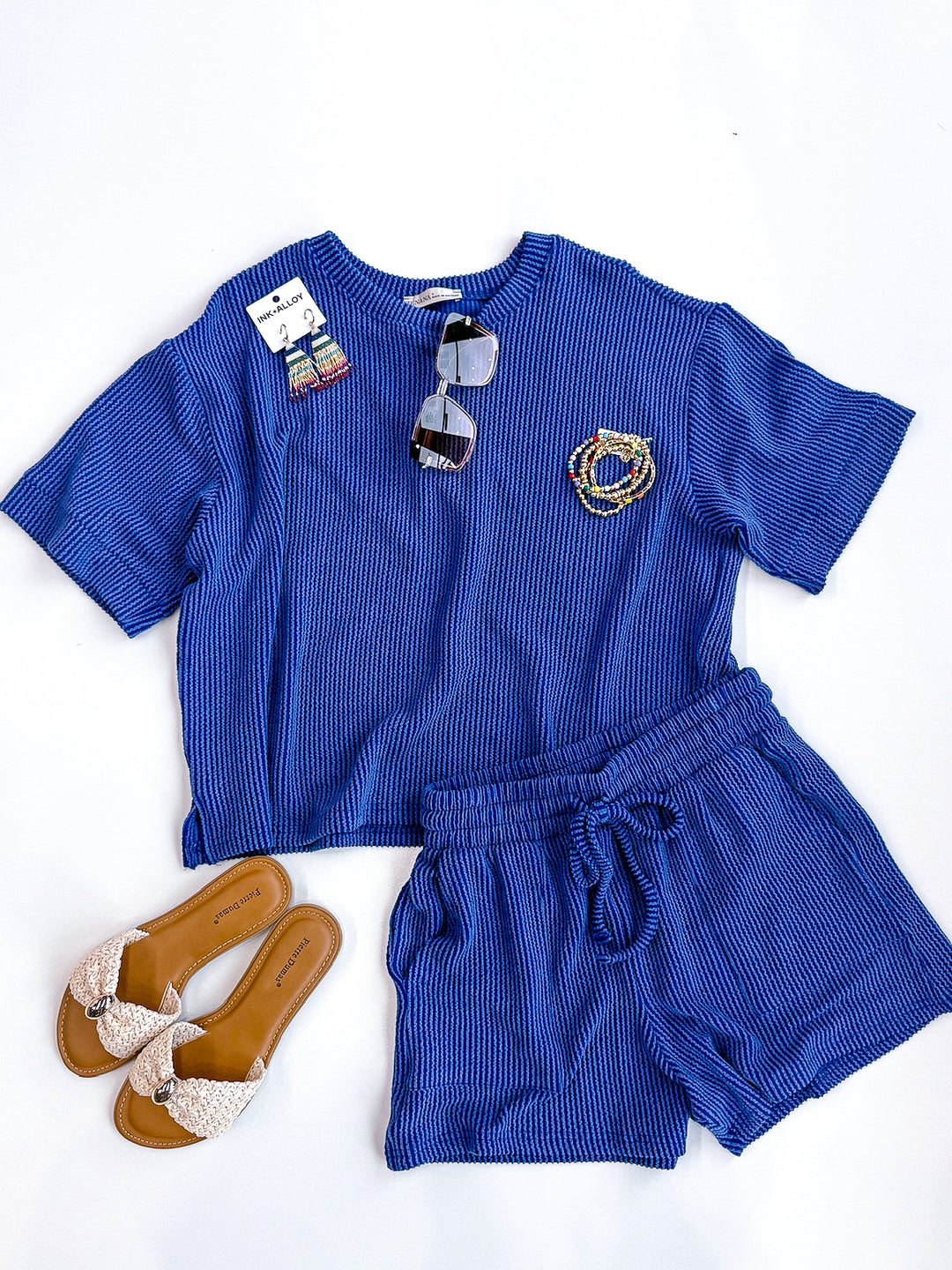 Weekend Uniform Ribbed Set