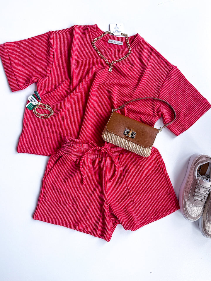 Weekend Uniform Ribbed Set