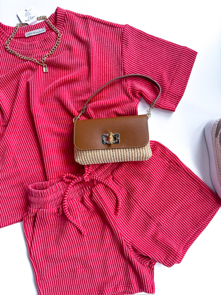 Weekend Uniform Ribbed Set