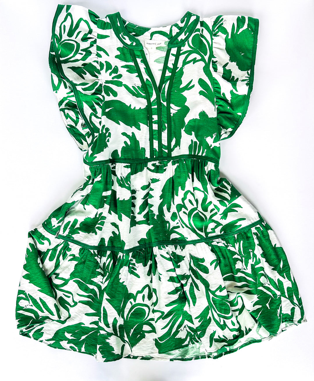Garden Muse V Neck Dress
