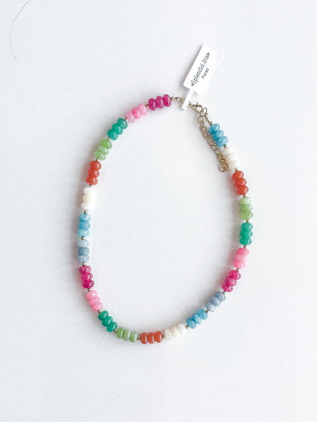 All the Cool Tones Stone Necklace