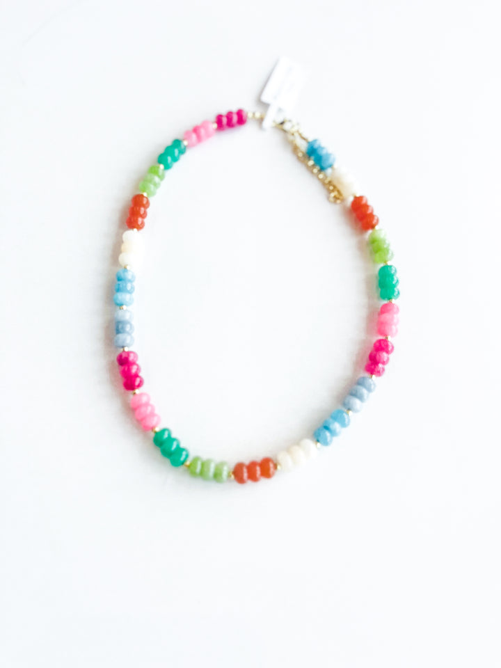 All the Cool Tones Stone Necklace