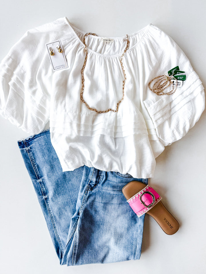 The Luxe Horizon Blouse