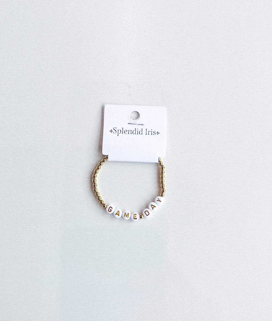 Gameday Stretch Bead Bracelet