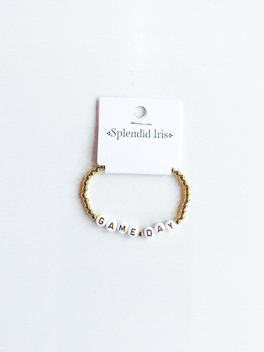Gameday Stretch Bead Bracelet