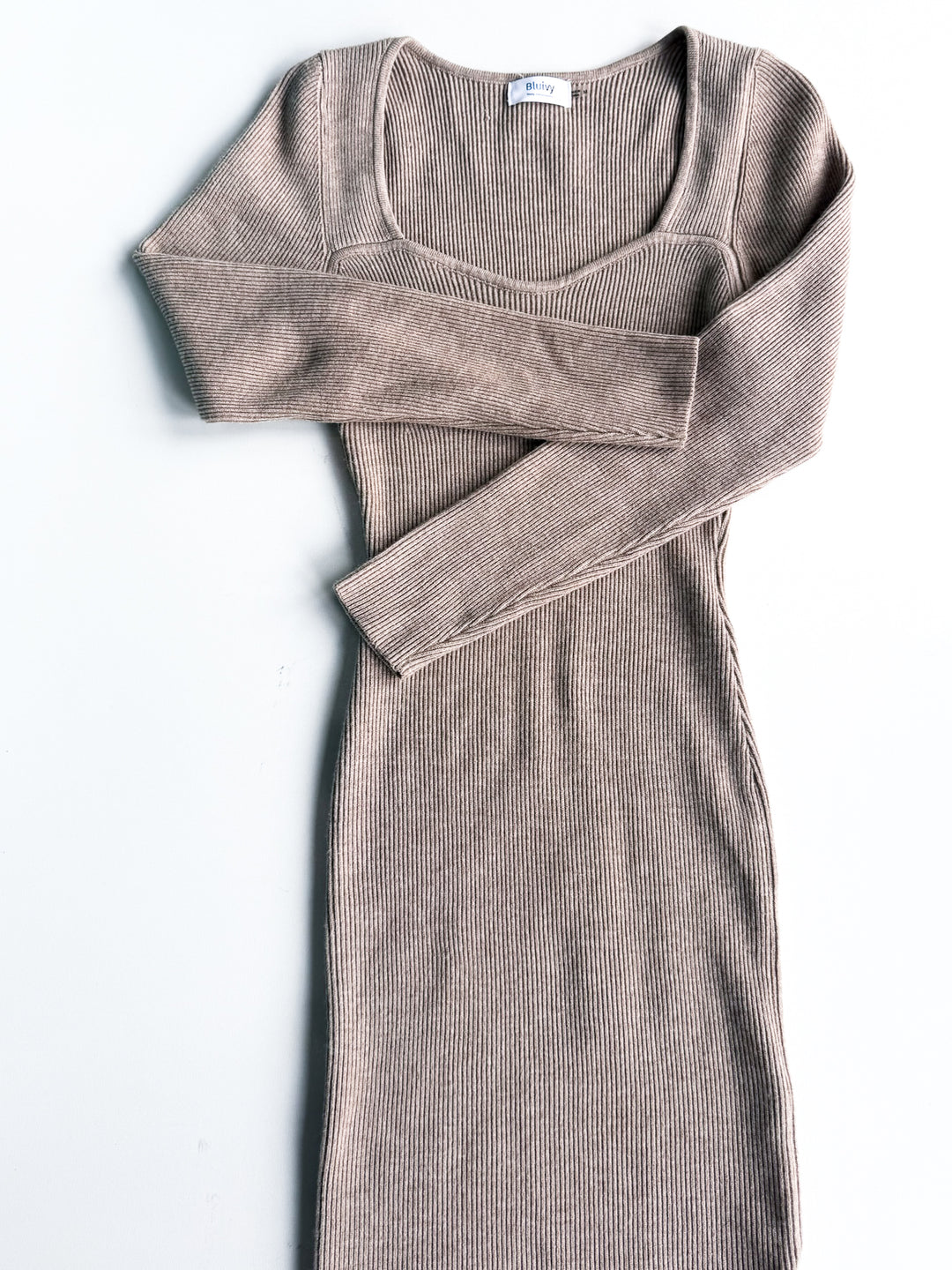 Cozy Contour Knit Dress