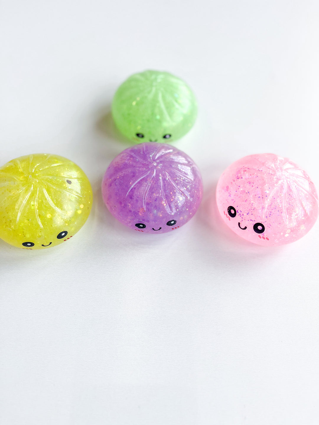 Mystery Glitter Steamer Dumpling Squishy