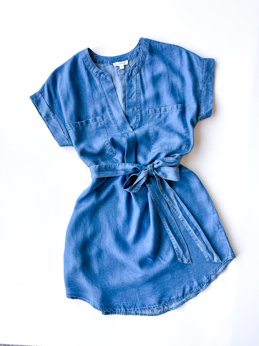 Easy Tie Chambray Dress