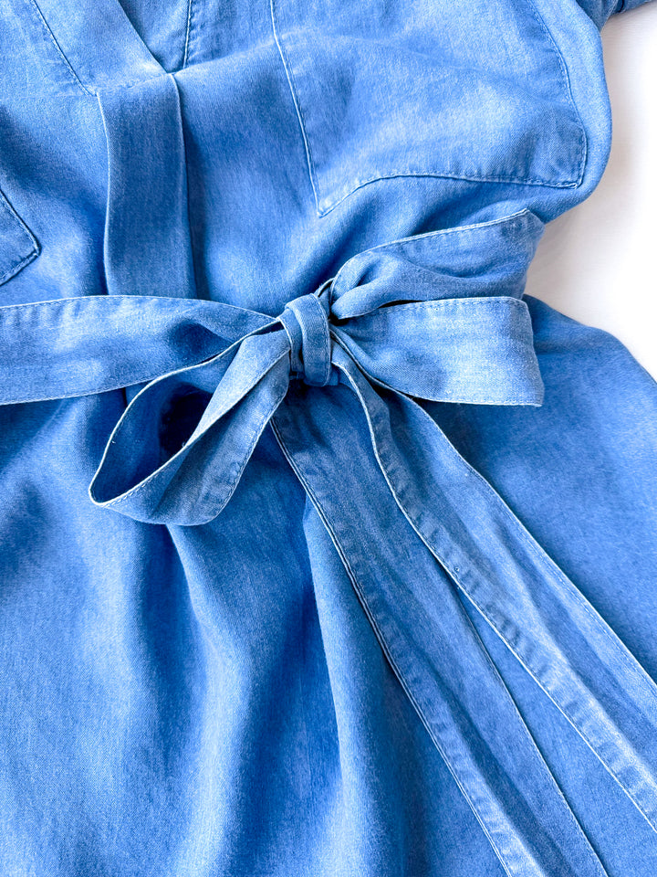 Easy Tie Chambray Dress