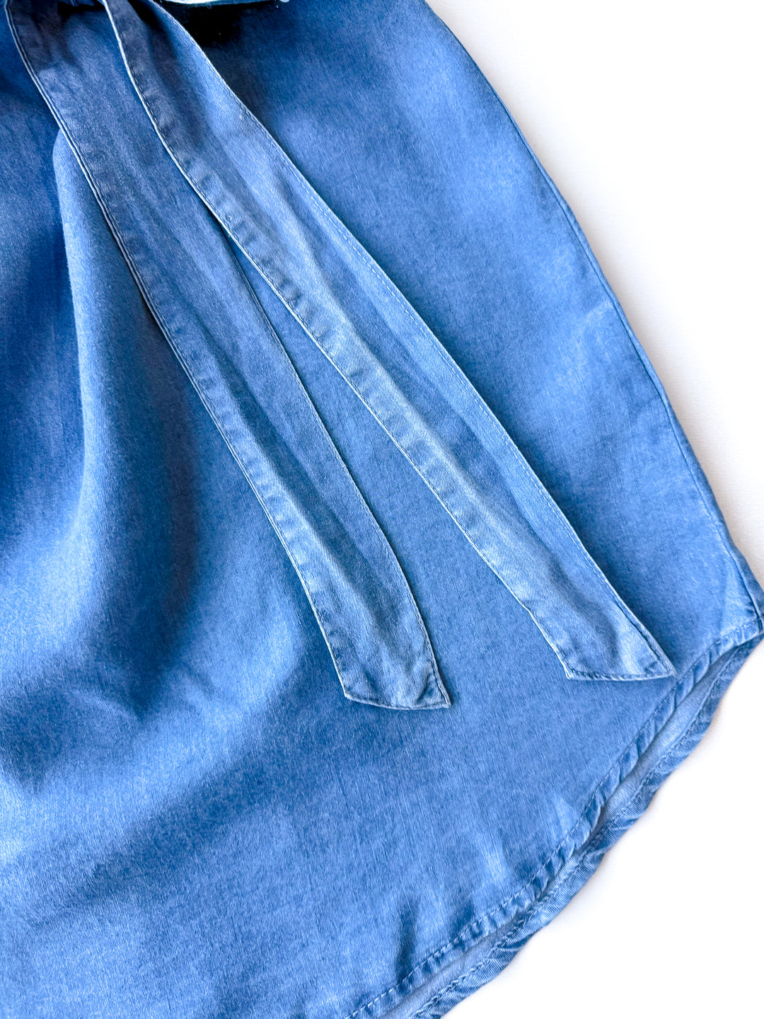 Easy Tie Chambray Dress