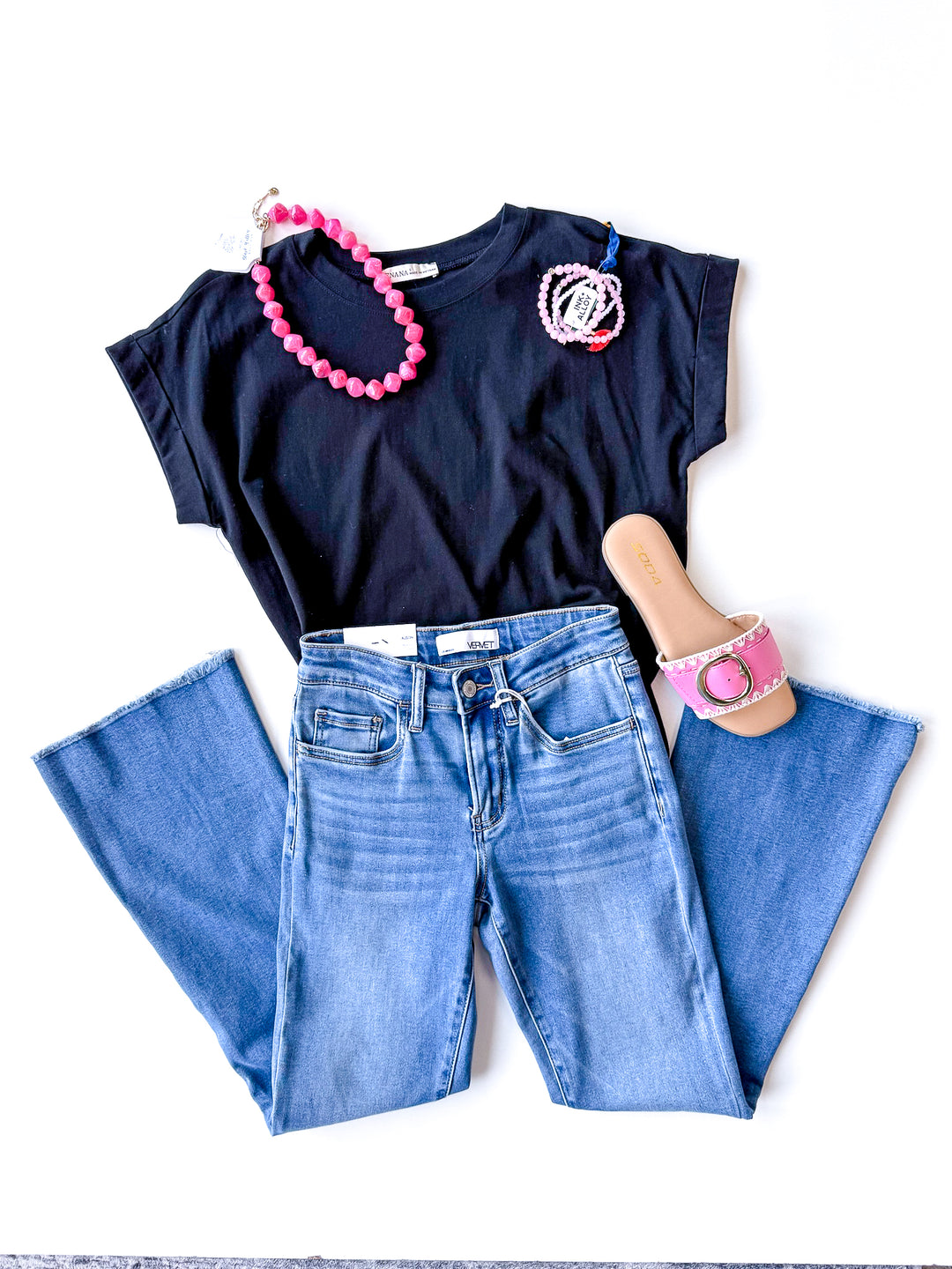Simple Edit Cap Sleeve Tee