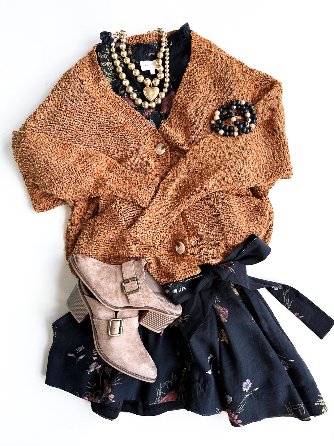 FINAL SALE Run Around Button Front Cardigan