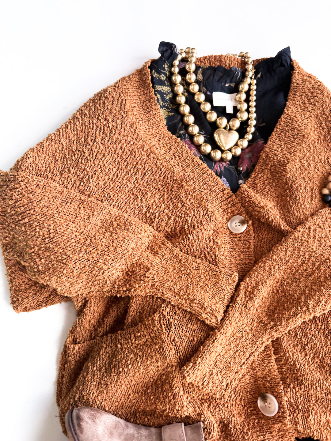 FINAL SALE Run Around Button Front Cardigan