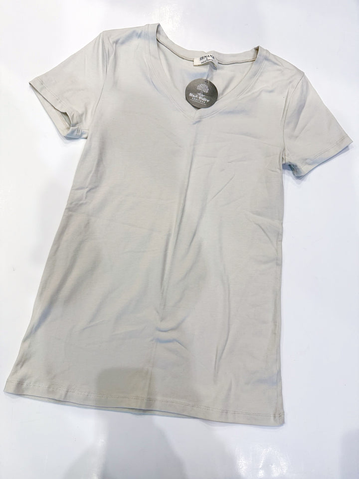 Jane Classic Fitted V Neck