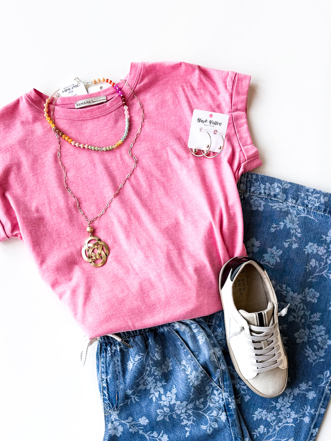 Simple Edit Cap Sleeve Tee