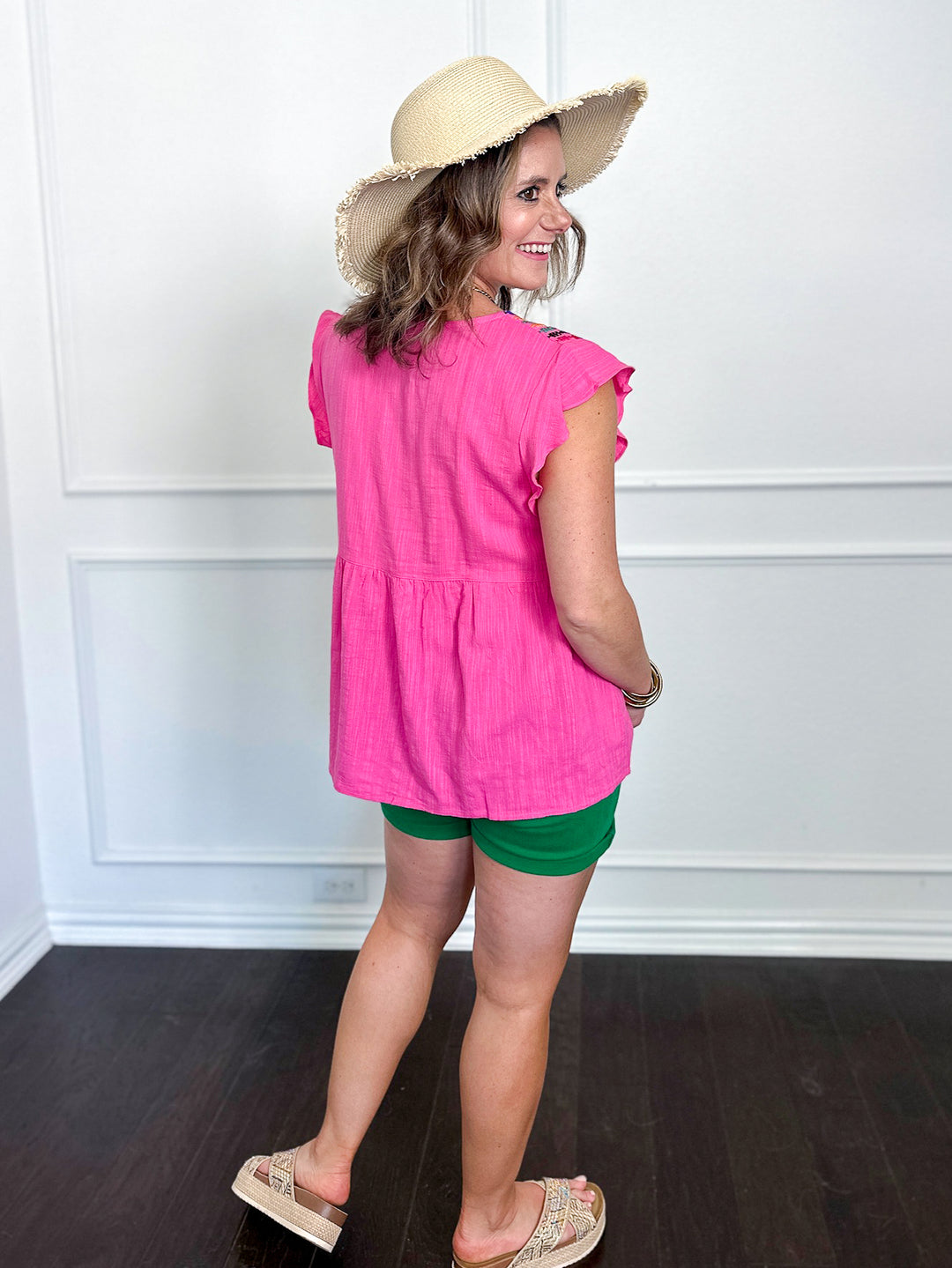 Feliz Embroidered Blouse