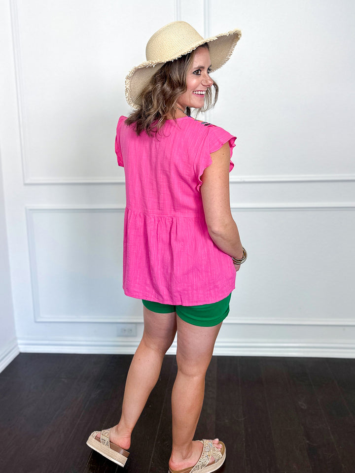 Feliz Embroidered Blouse