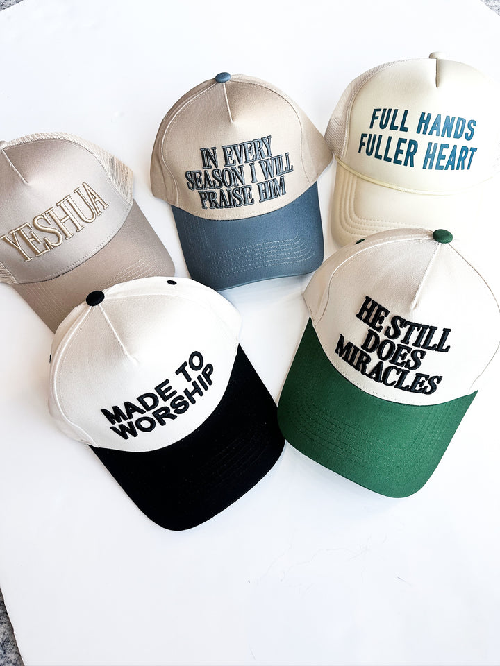 Jenessa Wait "Made to Worship" Hat