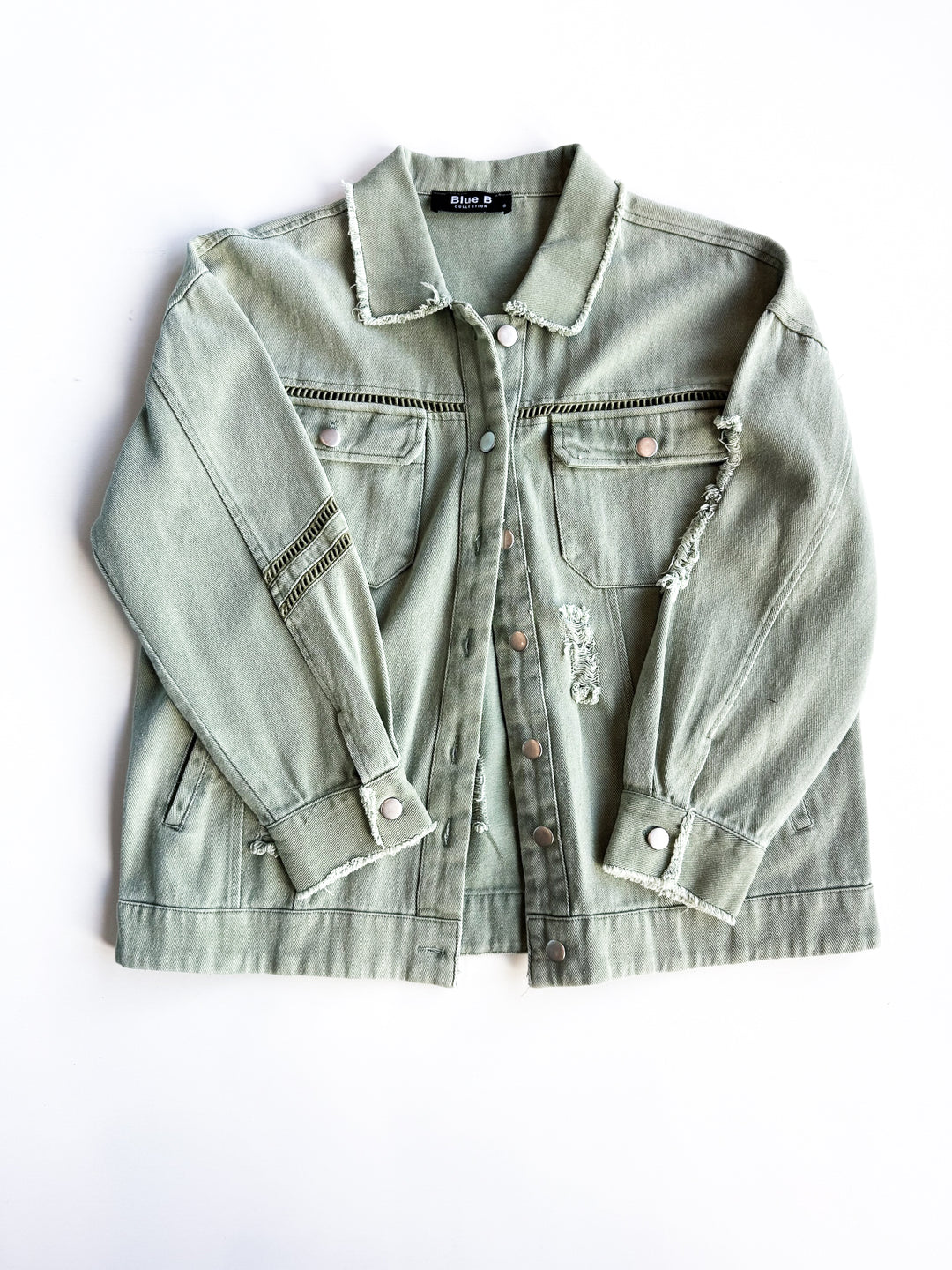 Done with Details Snap Front Jacket