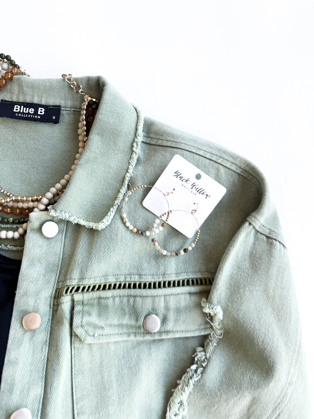Done with Details Snap Front Jacket