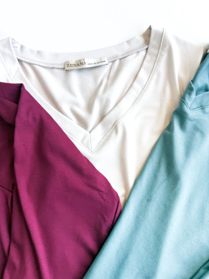 Find Your Favorite Basic V Neck