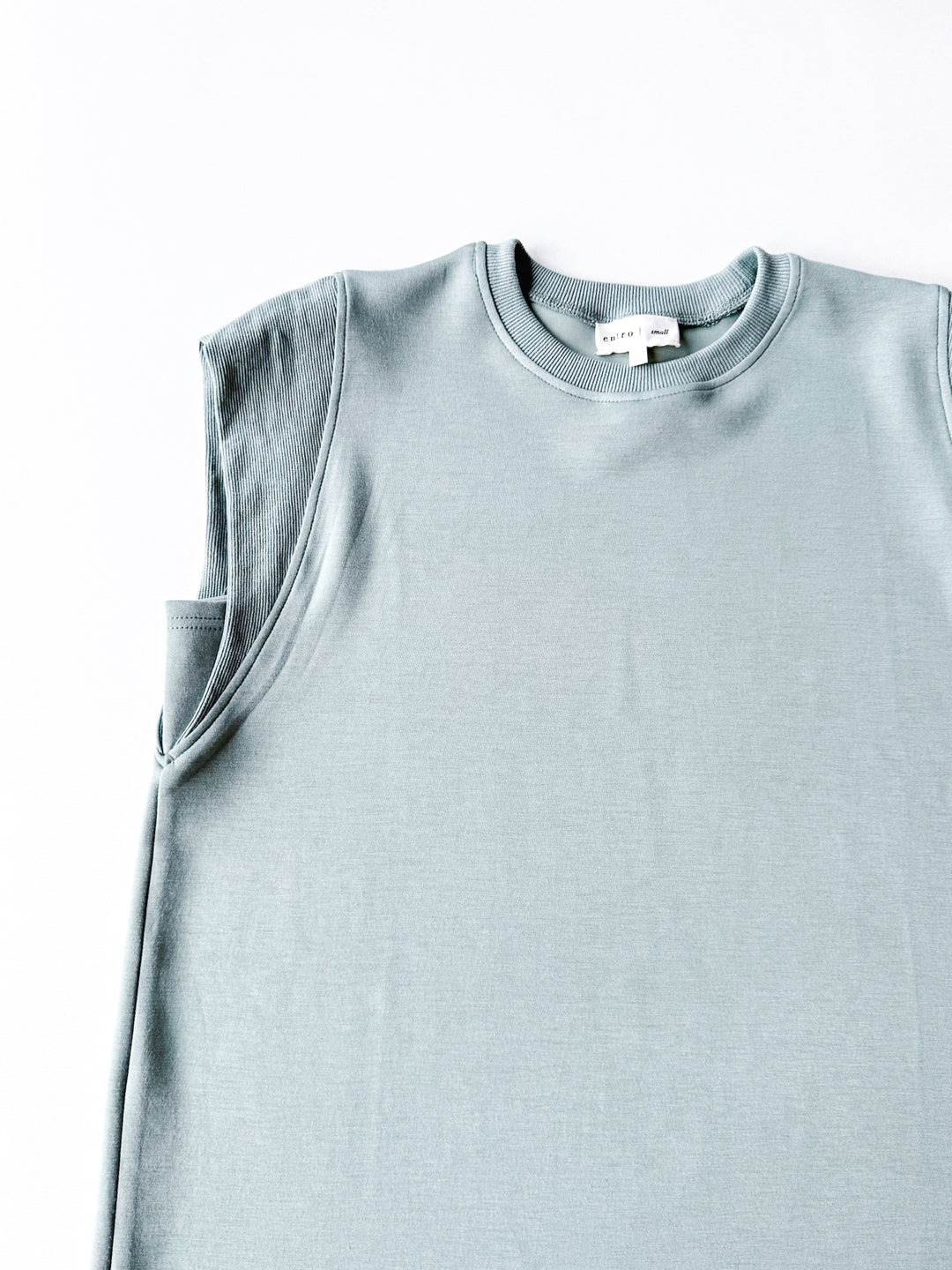Everyday Ribbed Sleeve T Shirt Dress