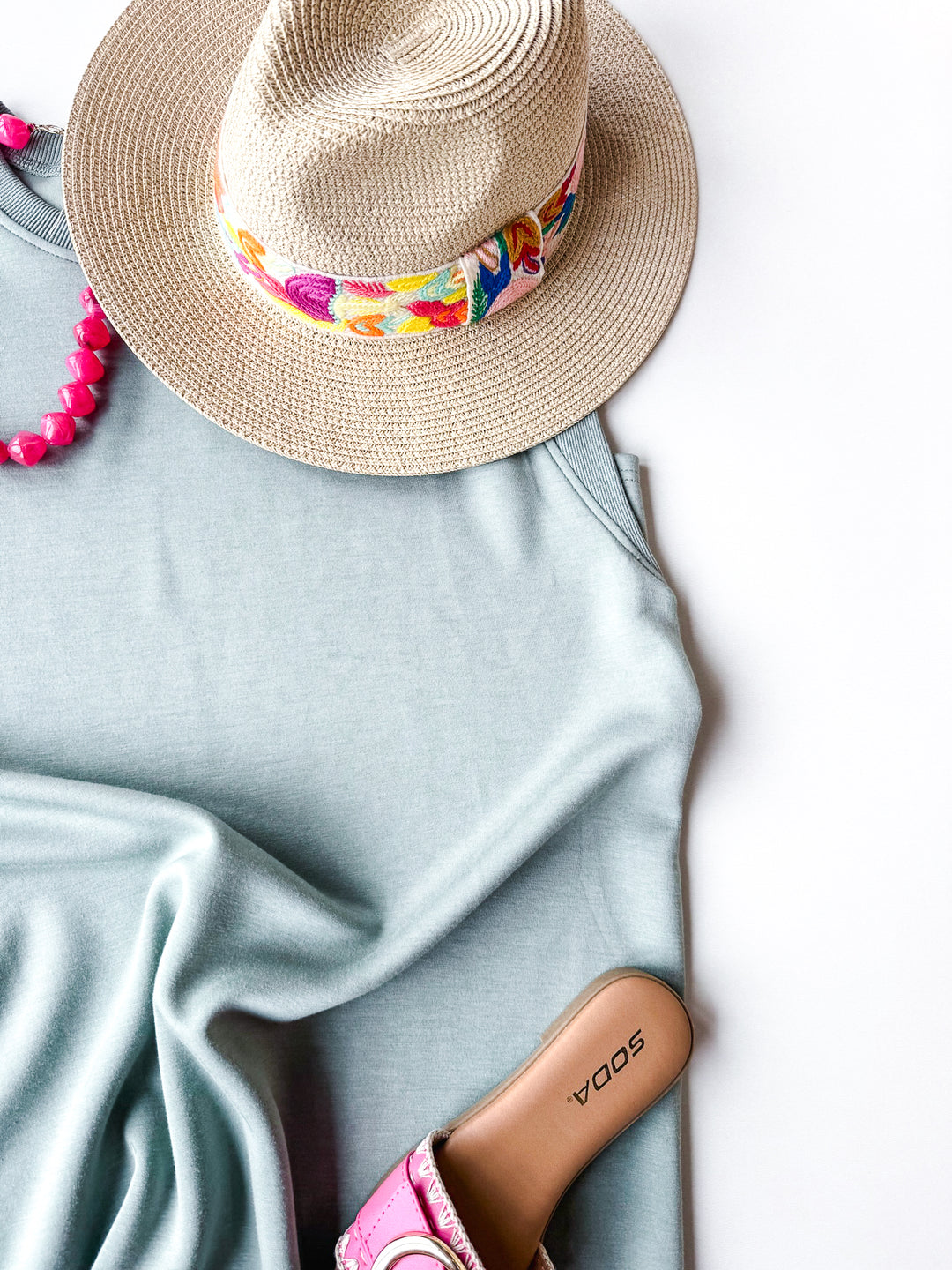Everyday Ribbed Sleeve T Shirt Dress