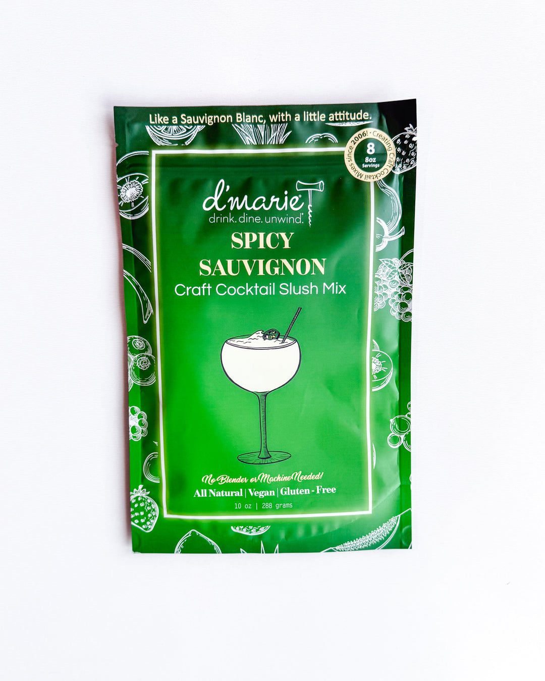Spicy Sauvignon Slush Pouch
