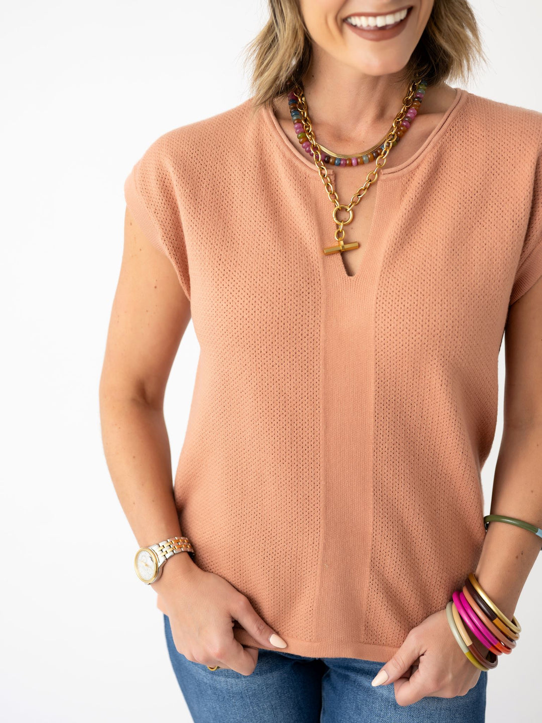 Buttersoft Knit V Neck
