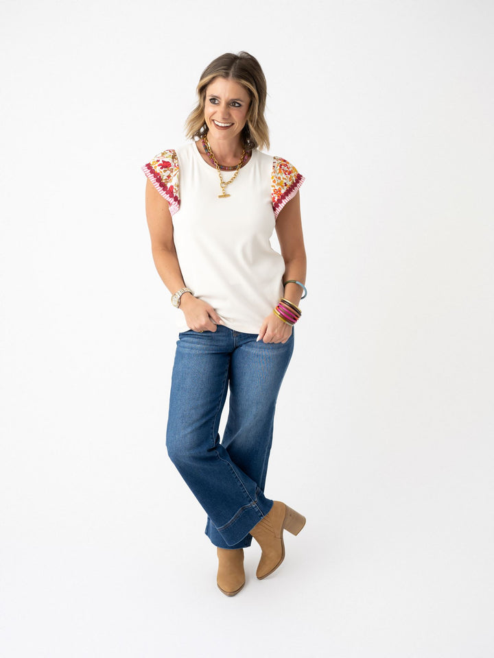 Betty Bloom Sleeve Top