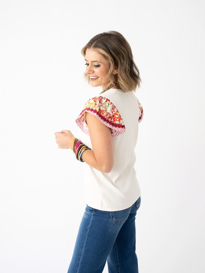 Betty Bloom Sleeve Top