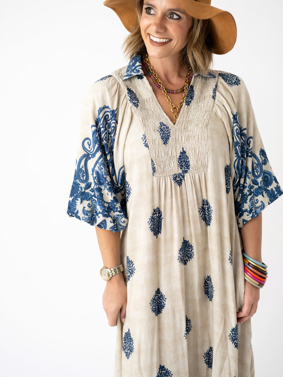 The Indigo Isle Dress