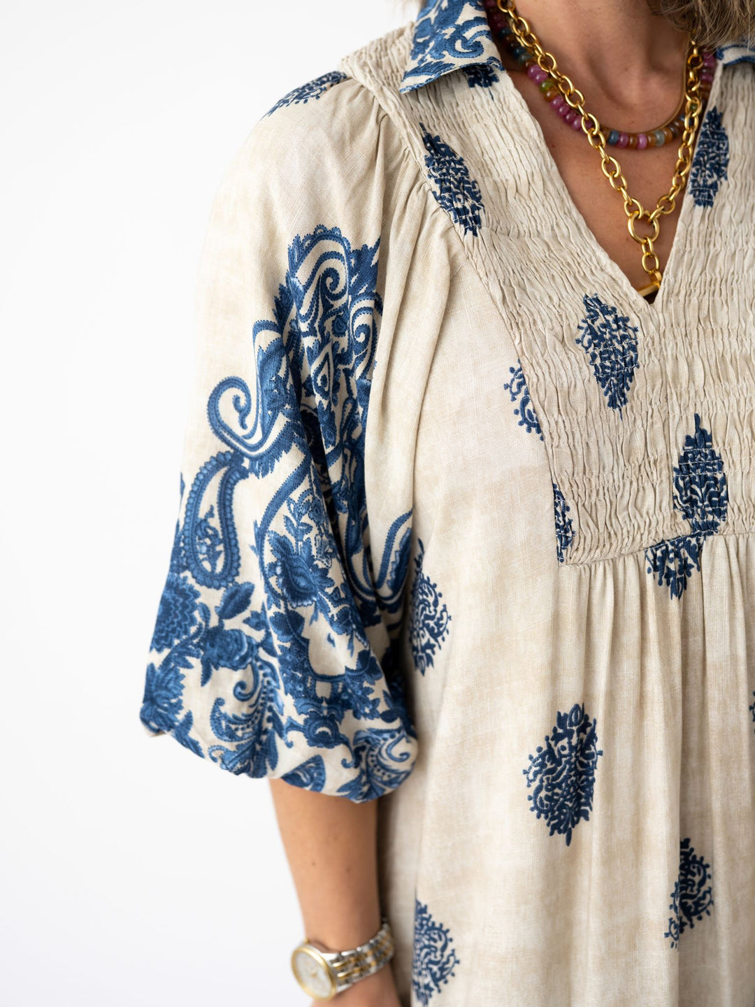 The Indigo Isle Dress