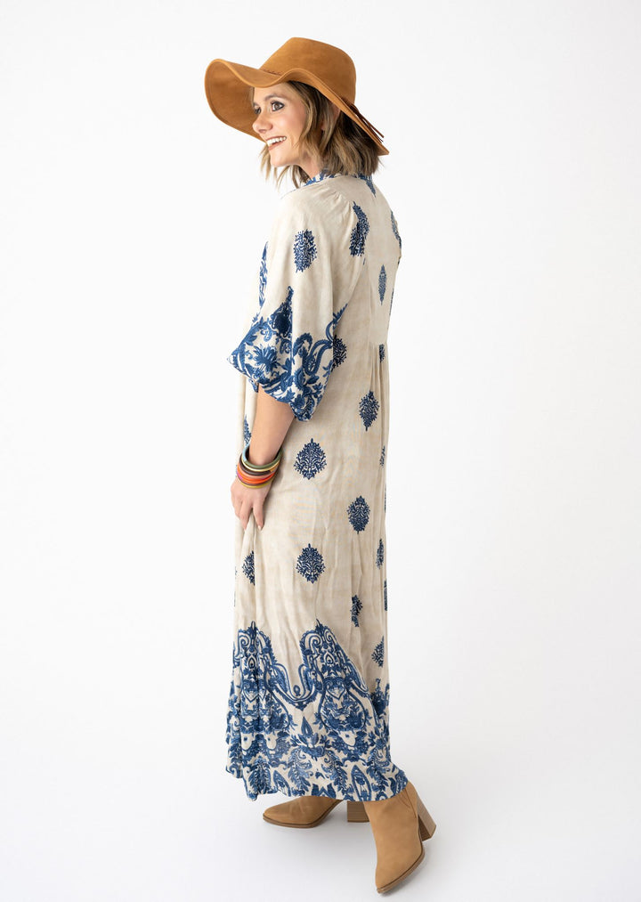 The Indigo Isle Dress
