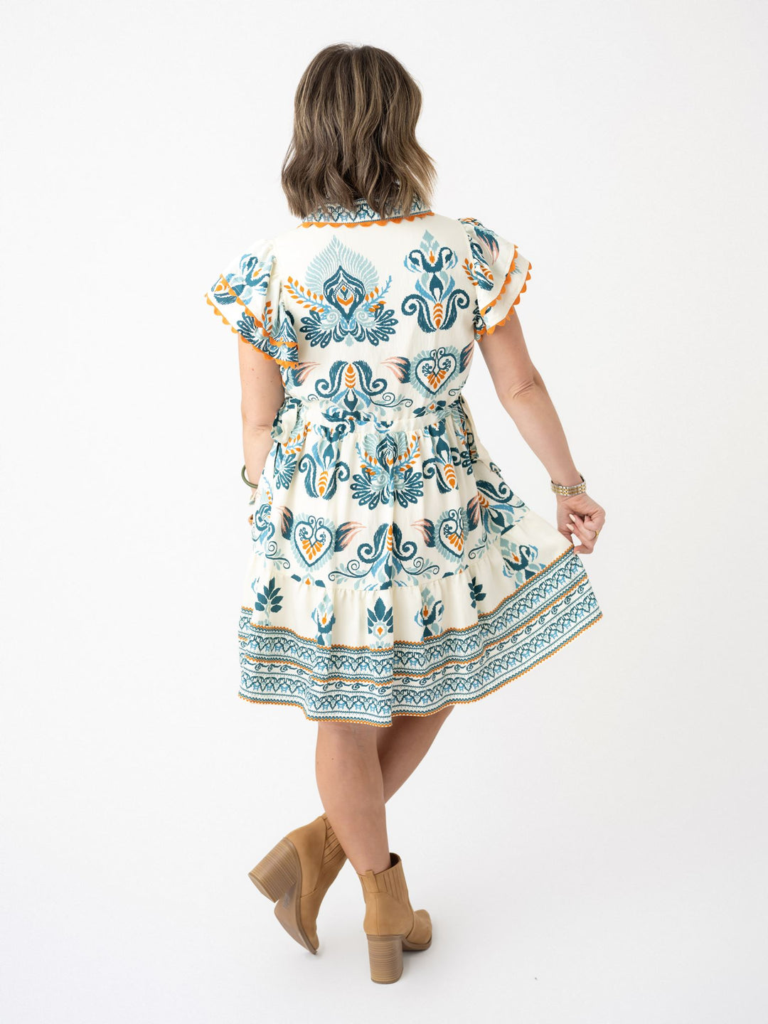 Boho Side Tie Dress