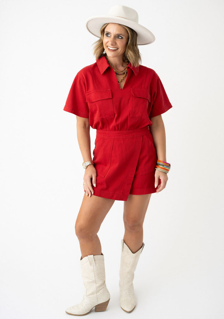 Zip & Stroll Romper