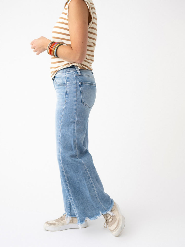 Vervet High Rise Crop Wide