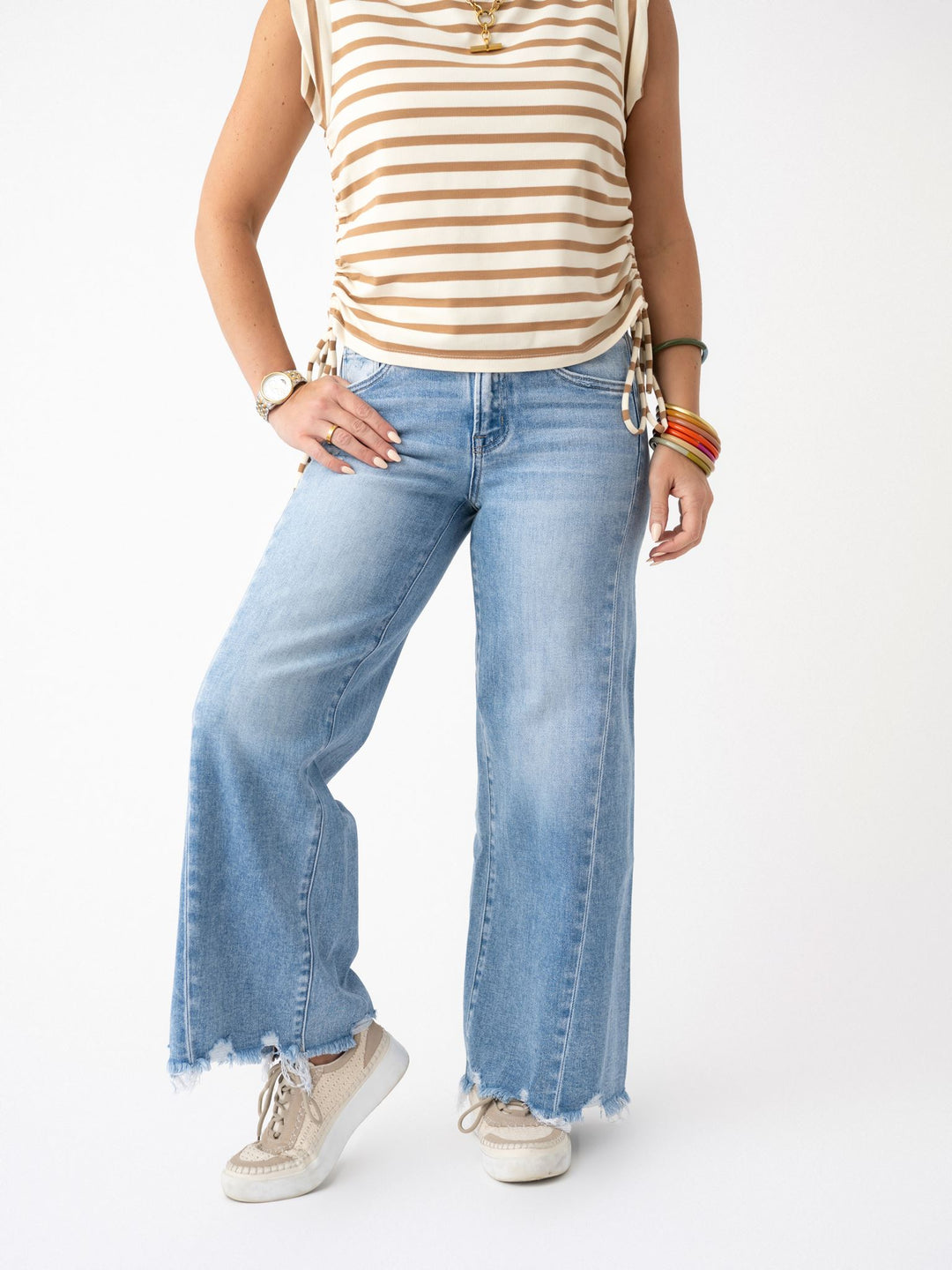 Vervet High Rise Crop Wide