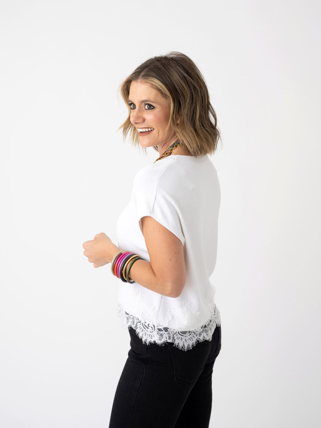 Polished Charm Knit Top