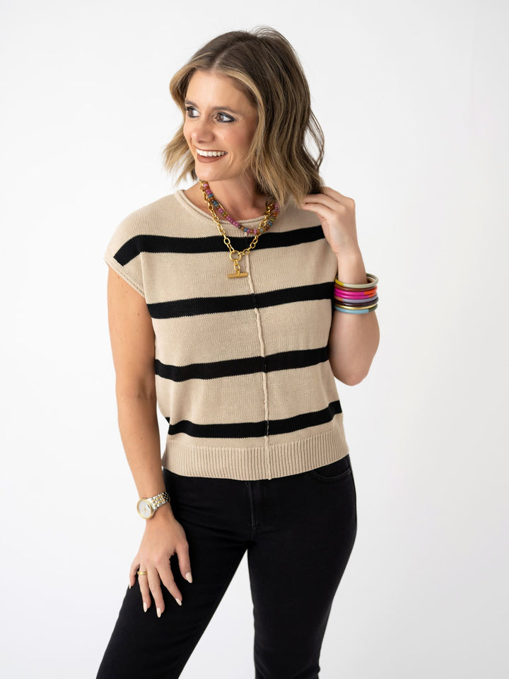 Golden Hour Stripe Knit