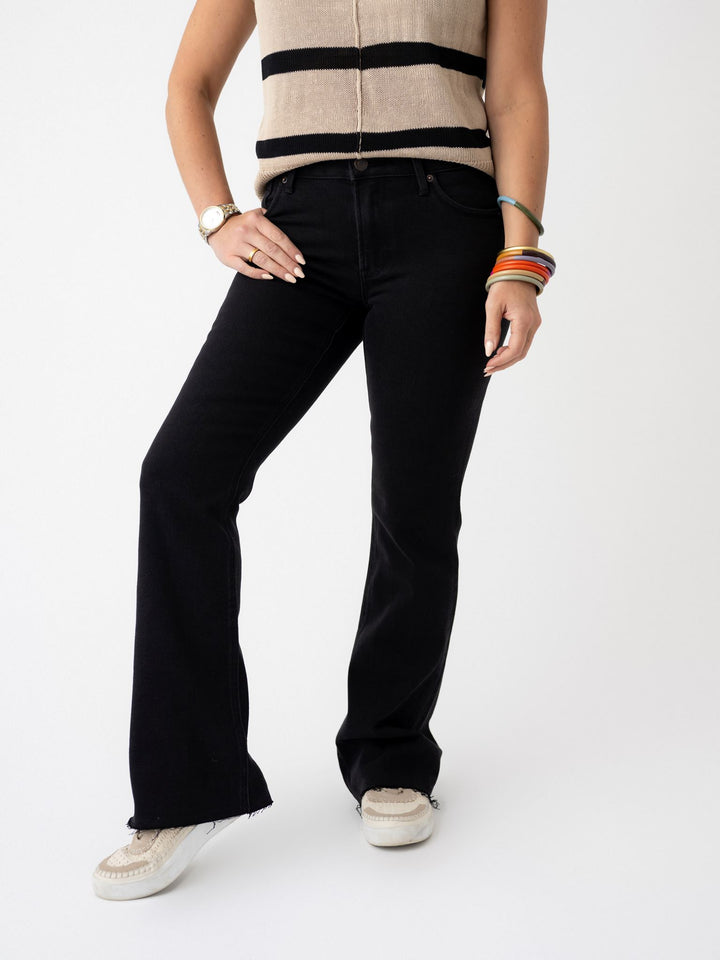 J21 Eleven Black High Rise Wide Jeans