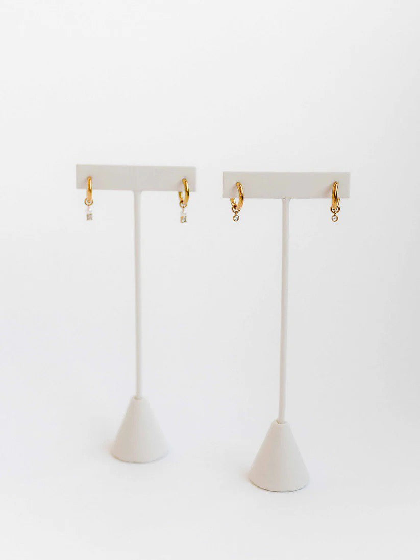 Jo Huggie Charm Earring