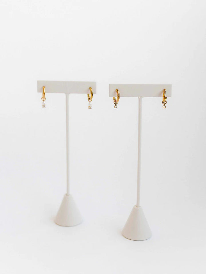 Jo Huggie Charm Earring